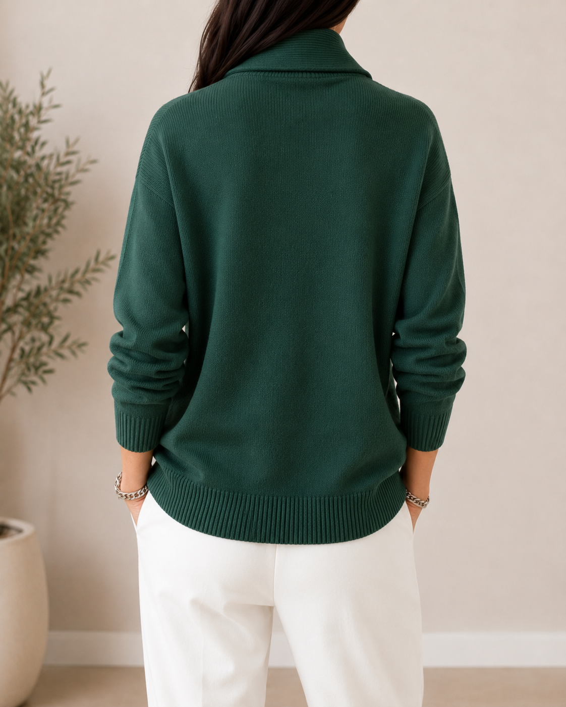 Merel | Soft V-Neck Jumper