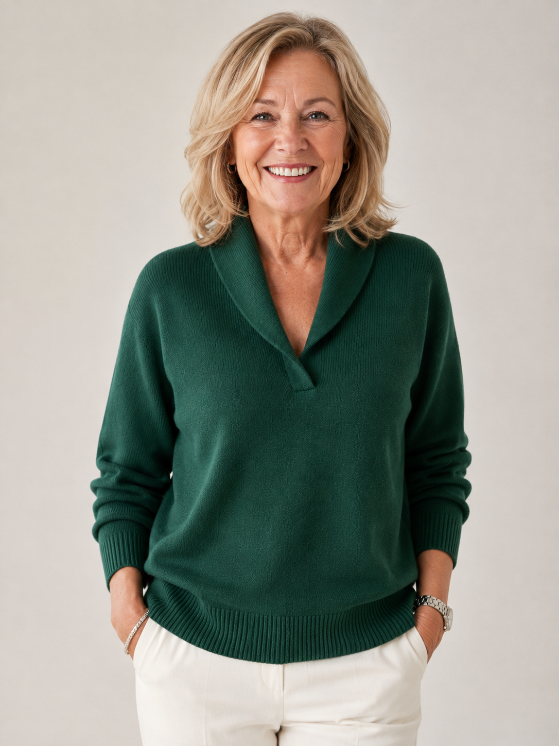 Merel | Soft V-Neck Jumper