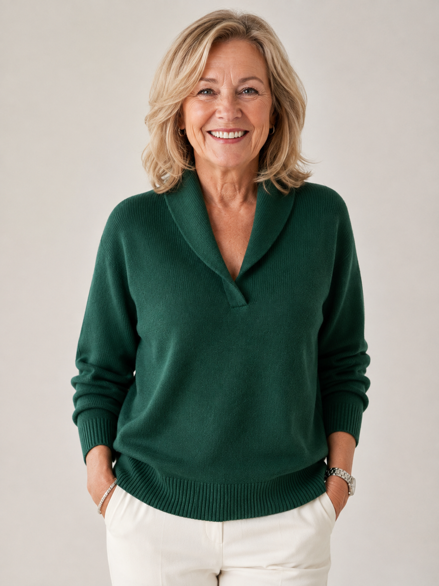 Merel | Soft V-Neck Jumper