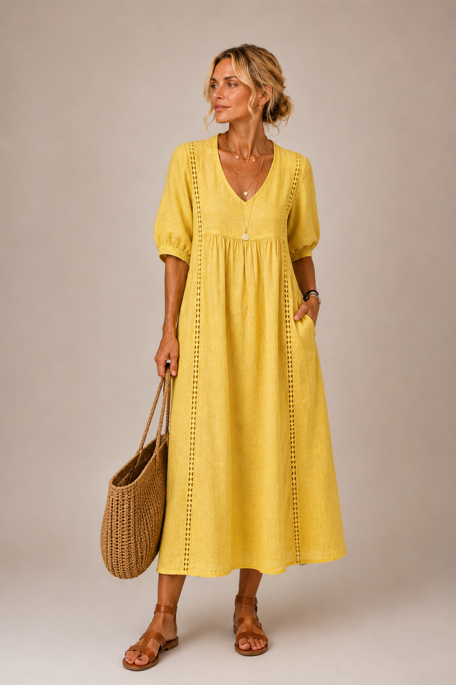 Sefi | Midi Dress for Summer