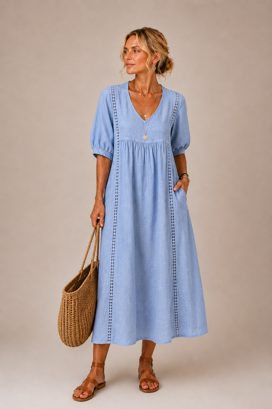 Sefi | Midi Dress for Summer