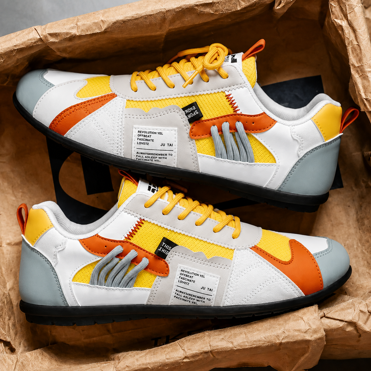 Tommy | Colorful Retro Sneakers
