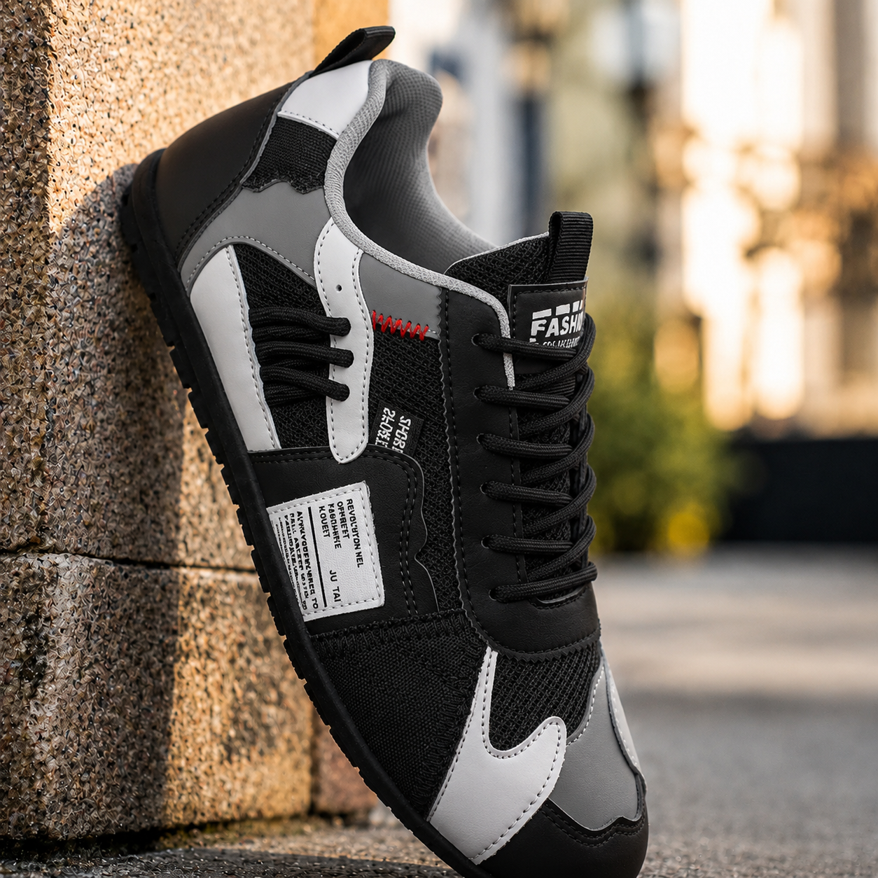 Tommy | Colorful Retro Sneakers