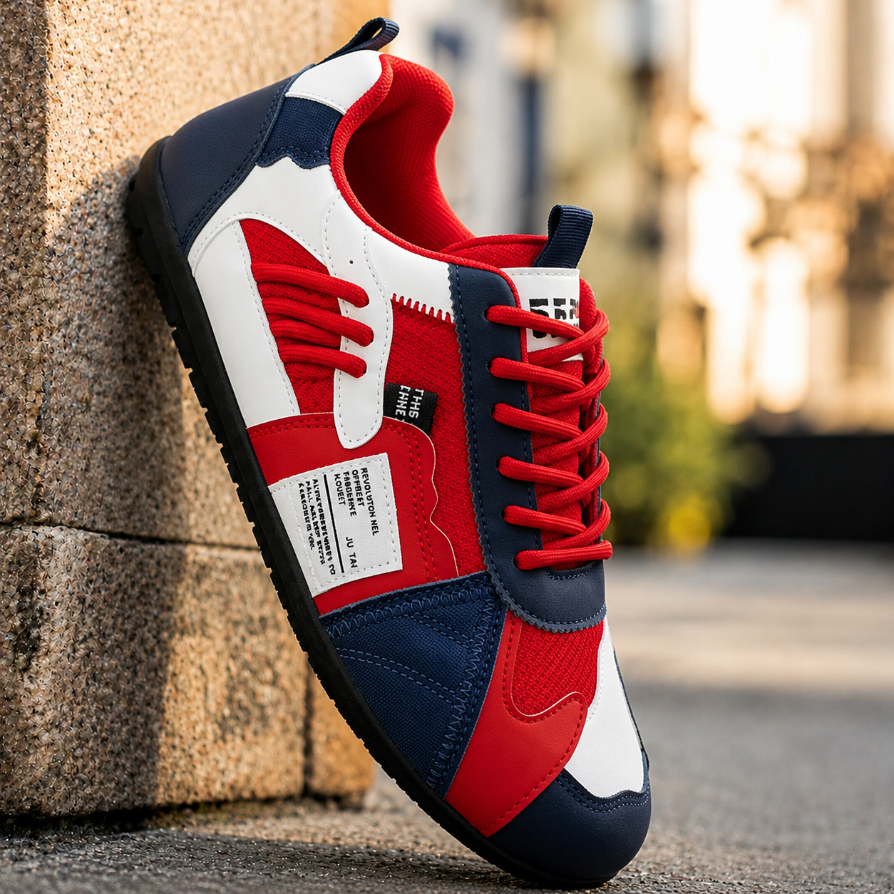 Tommy | Colorful Retro Sneakers
