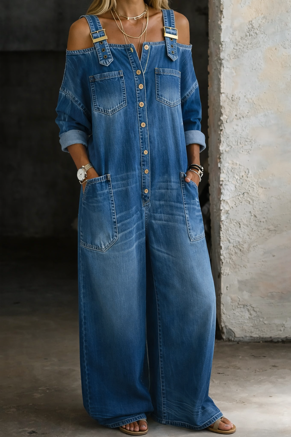 Sophia | Off-Shoulder Jumpsuit