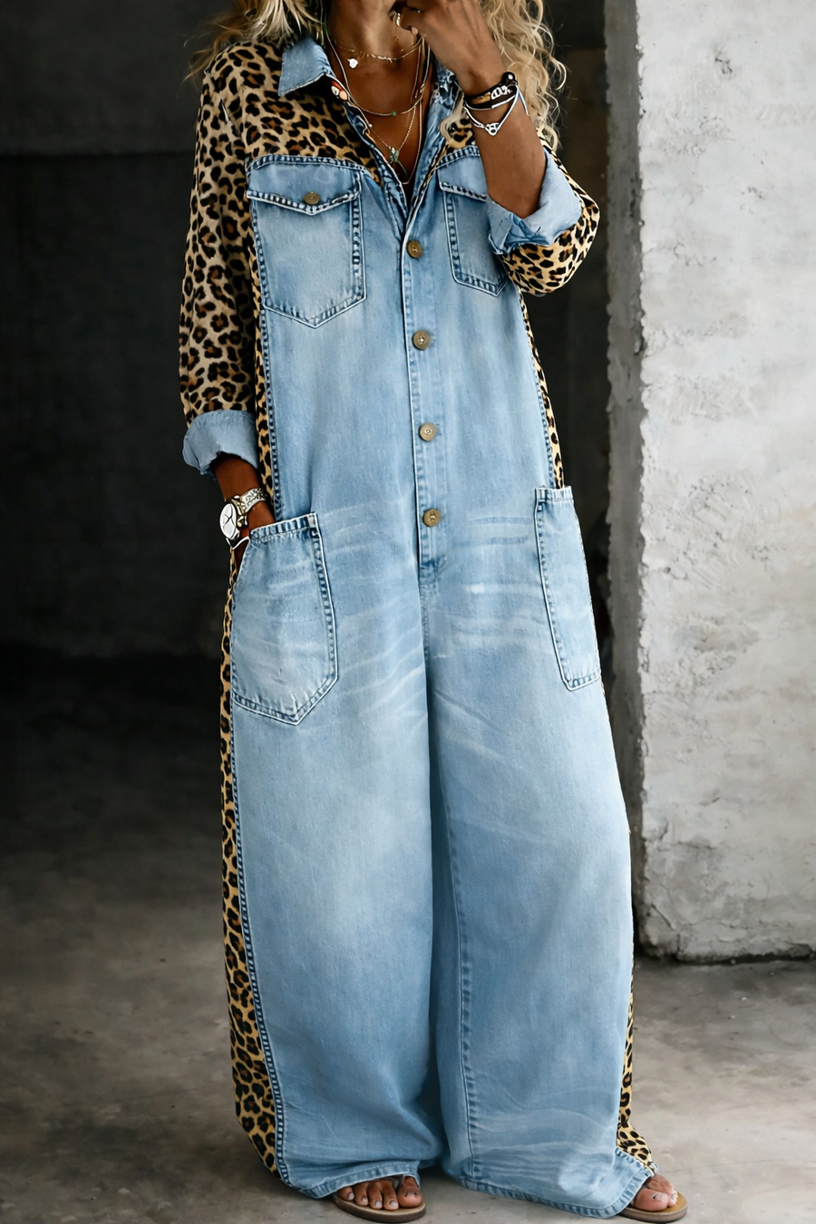Amanda | One-Piece Jumpsuit Shirt