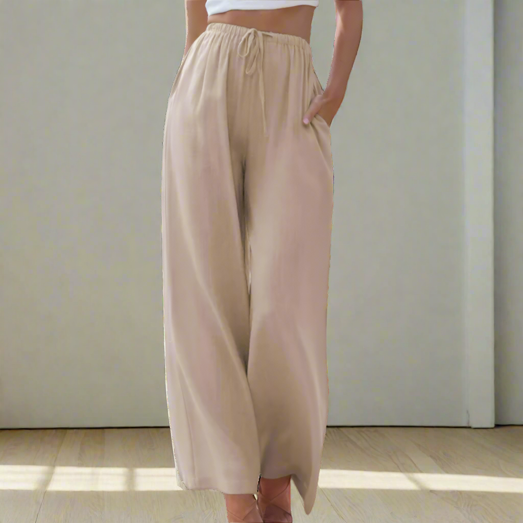 Liam | Summer Wide-Leg Trousers