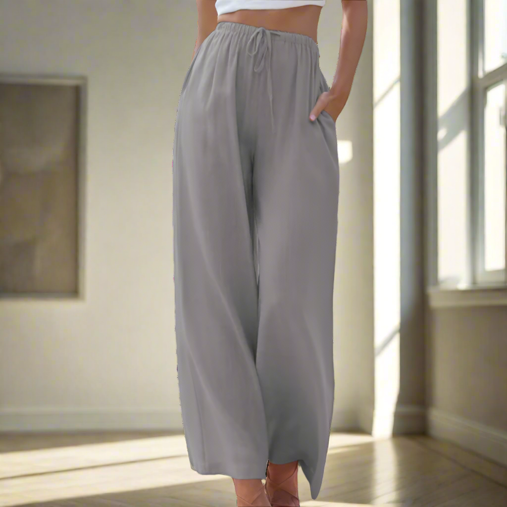 Liam | Summer Wide-Leg Trousers
