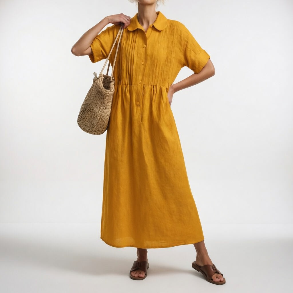 Lysandra - Breezy Summer Shirt Dress