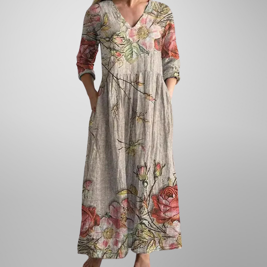 Galina™ | Retro Elegance Dress