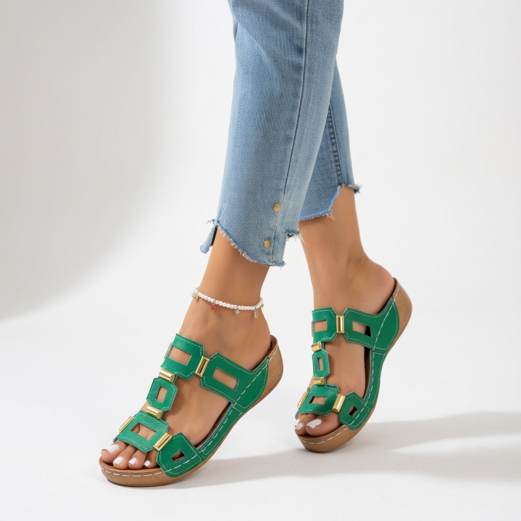 Soléna™ — Stylish and Comfortable Ergonomic Summer Sandals