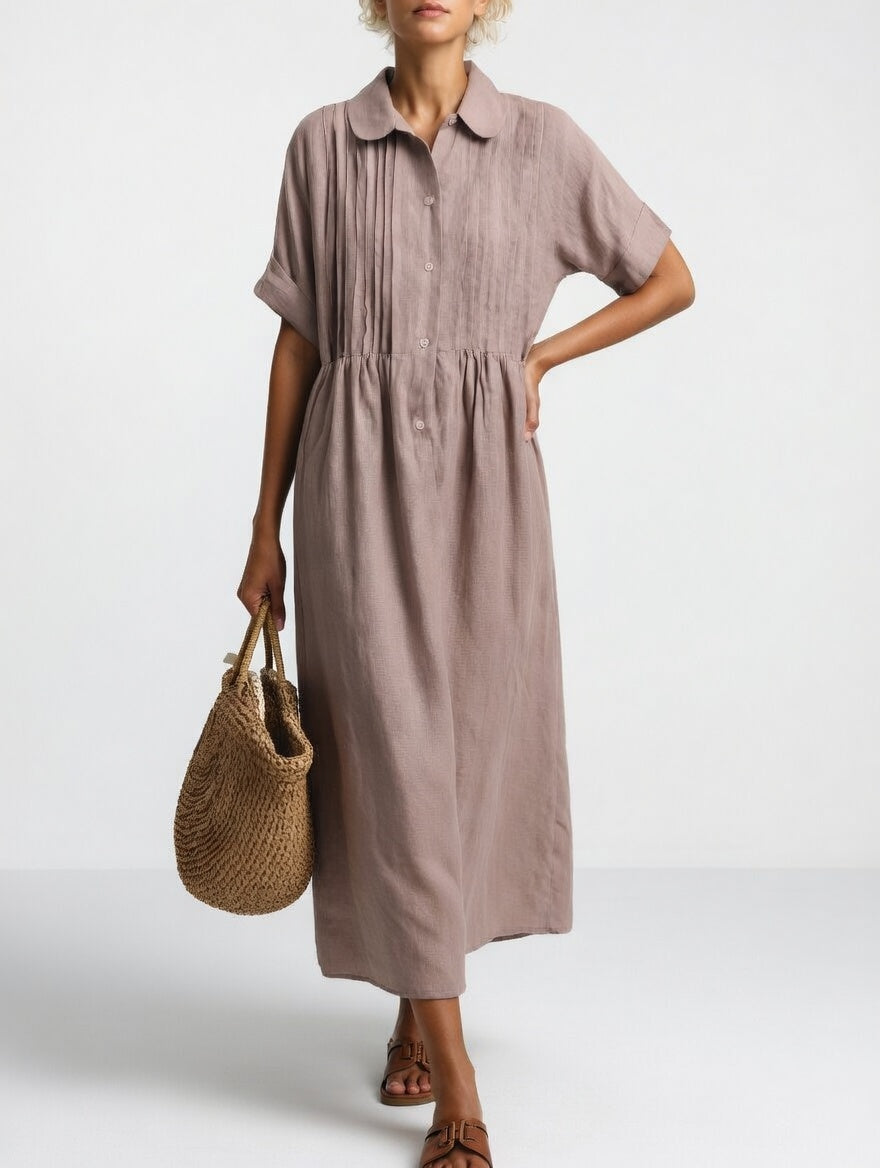 Lysandra - Breezy Summer Shirt Dress