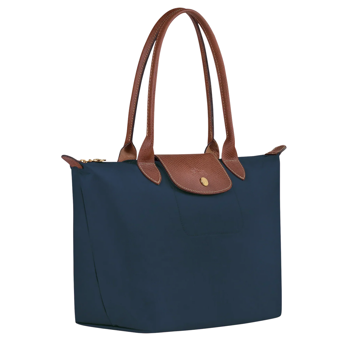Meghan | Longchamp - Medium Le Pliage Tote, Navy