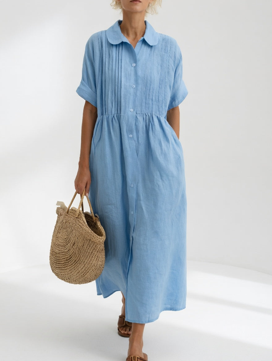 Lysandra - Breezy Summer Shirt Dress
