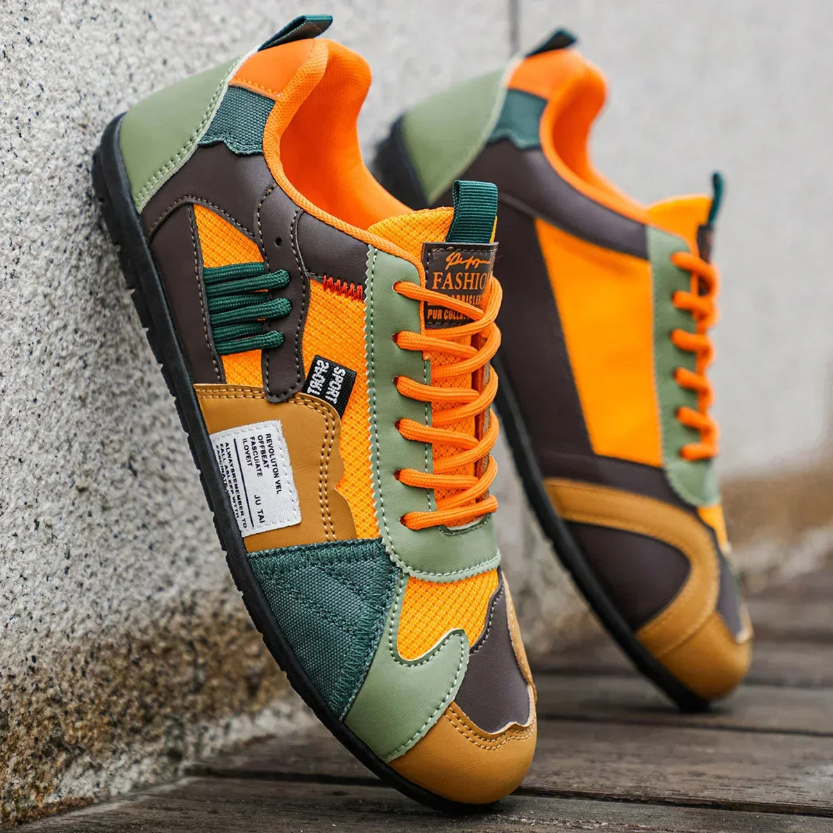 Tommy | Colorful Retro Sneakers