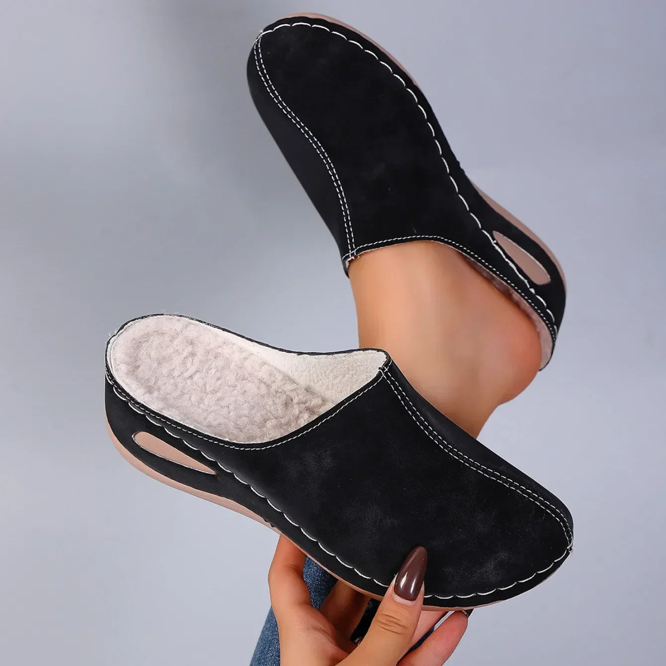 Élise™ | Cozy Orthopedic Slippers for Everyday Comfort