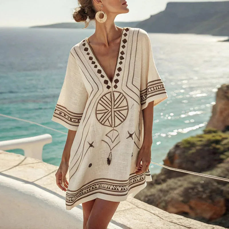 Danique - Chic Summer Beach Dress for Effortless Elegance