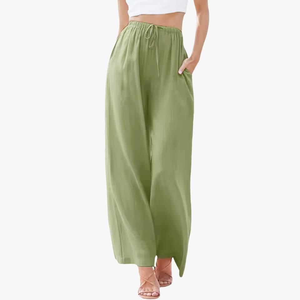 Liam | Summer Wide-Leg Trousers