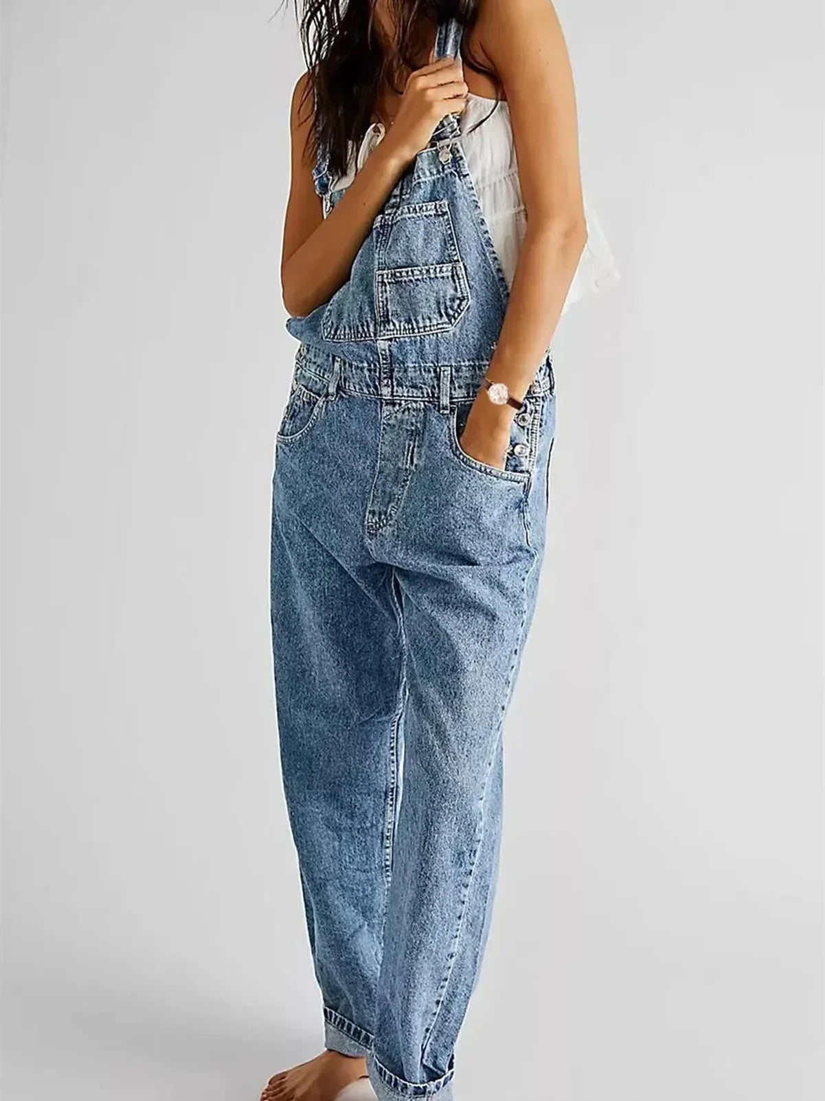 Riley | Timeless Denim Bib Overalls