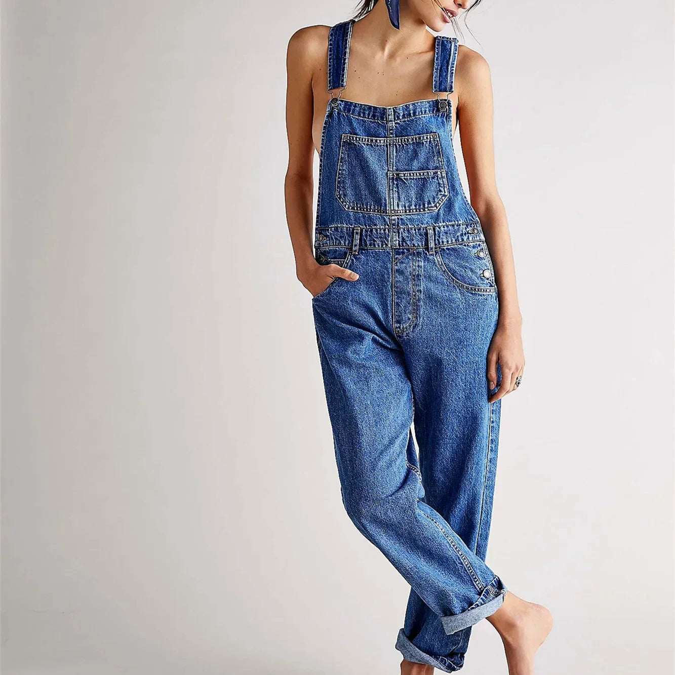 Riley | Timeless Denim Bib Overalls
