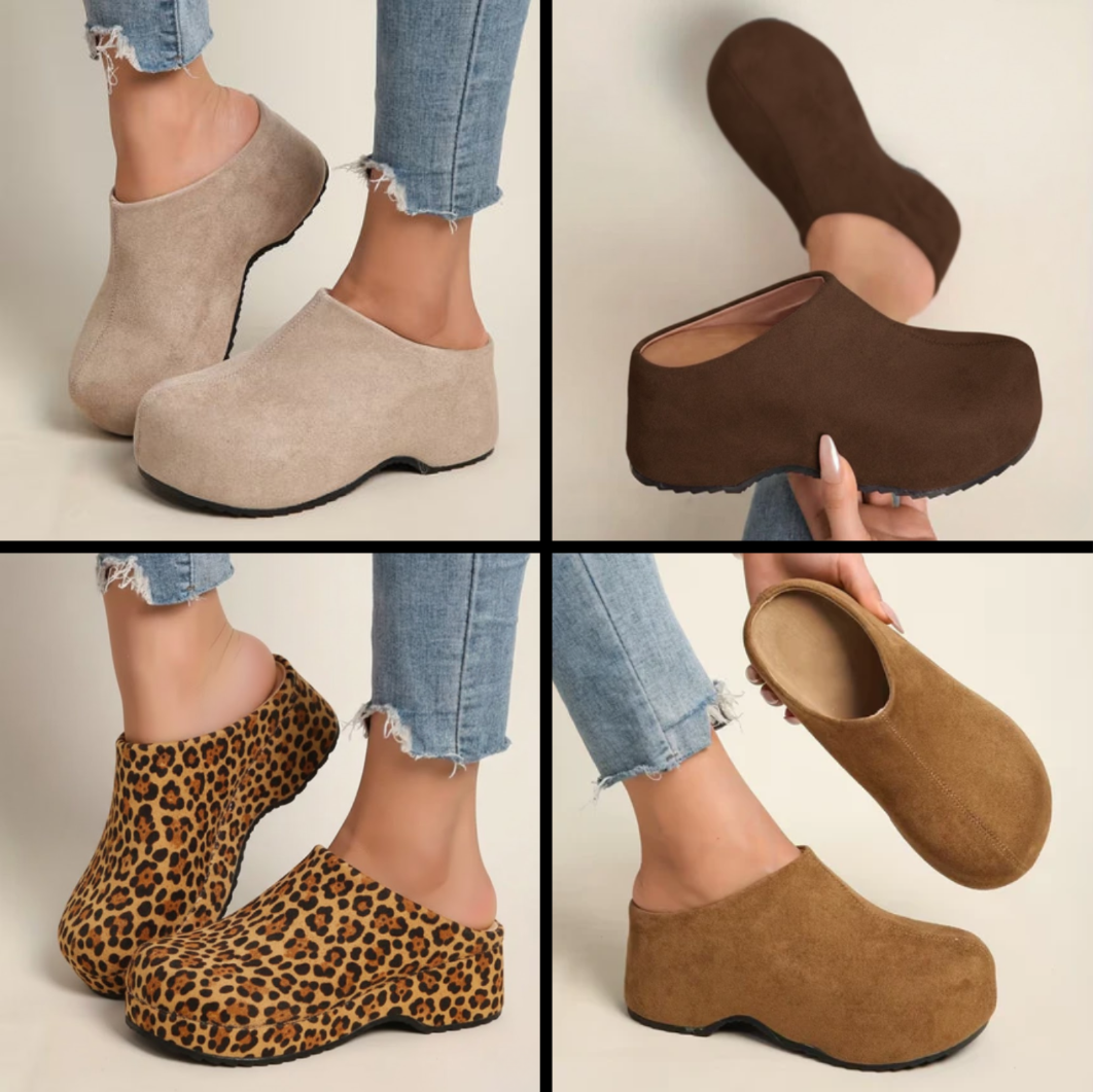 Clémence™ — Cozy Footwear for Effortless Walking