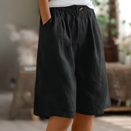ZYLA – Relaxed Linen Comfort Shorts