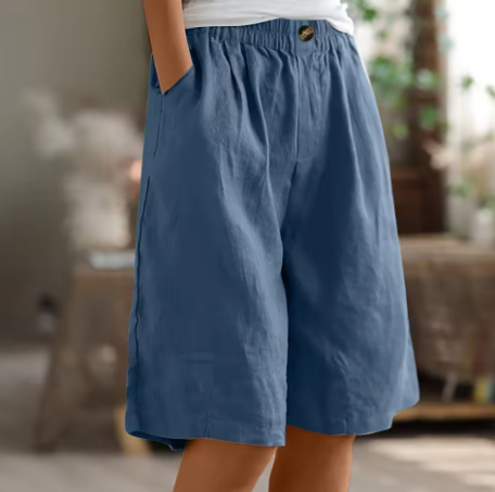ZYLA – Relaxed Linen Comfort Shorts