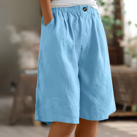 ZYLA – Relaxed Linen Comfort Shorts