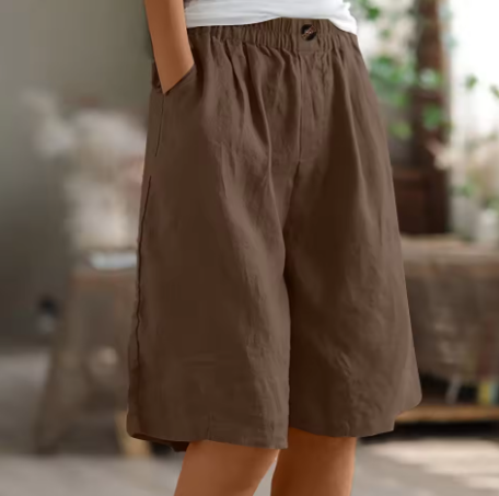 ZYLA – Relaxed Linen Comfort Shorts