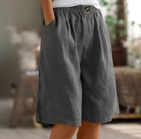 ZYLA – Relaxed Linen Comfort Shorts
