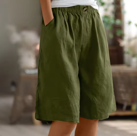 ZYLA – Relaxed Linen Comfort Shorts