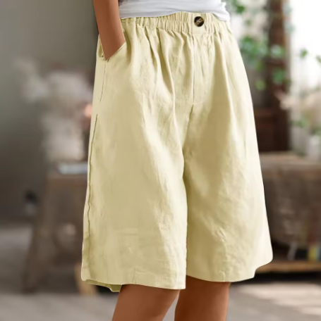 ZYLA – Relaxed Linen Comfort Shorts
