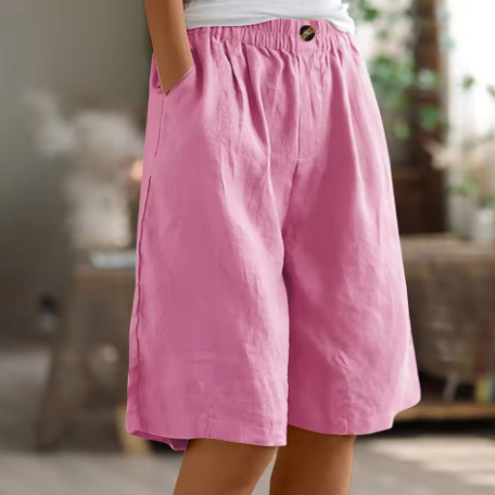 ZYLA – Relaxed Linen Comfort Shorts
