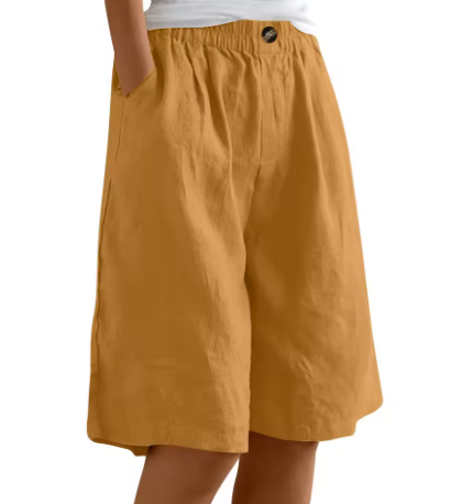 ZYLA – Relaxed Linen Comfort Shorts