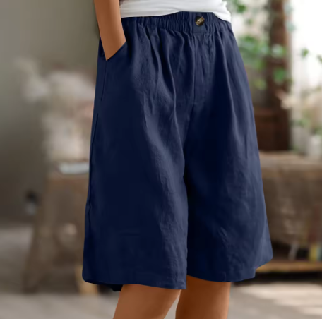 ZYLA – Relaxed Linen Comfort Shorts