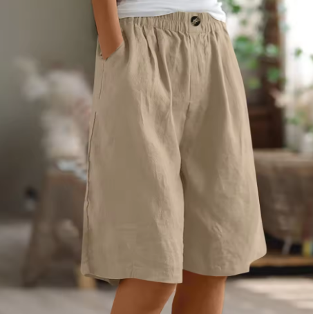 ZYLA – Relaxed Linen Comfort Shorts
