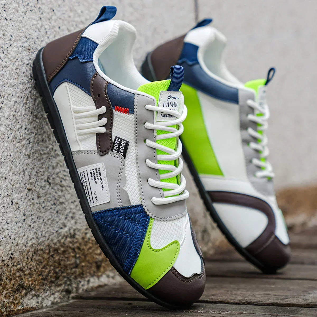 Tommy | Colorful Retro Sneakers