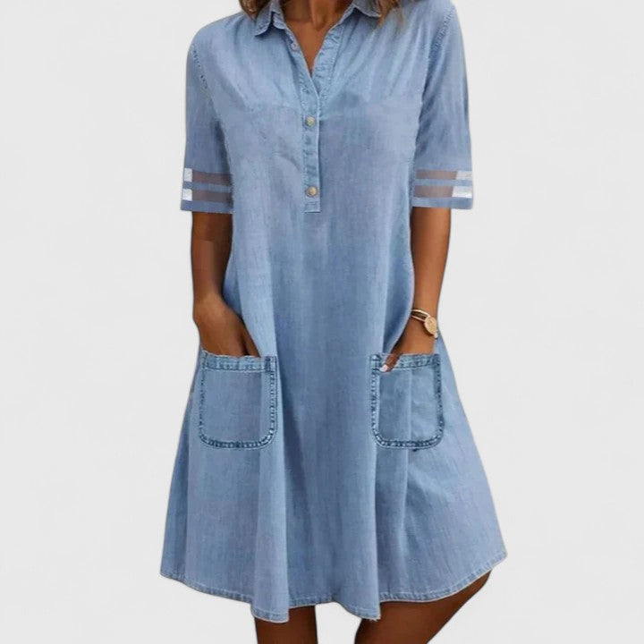 Brittany | Slimming Denim Dress