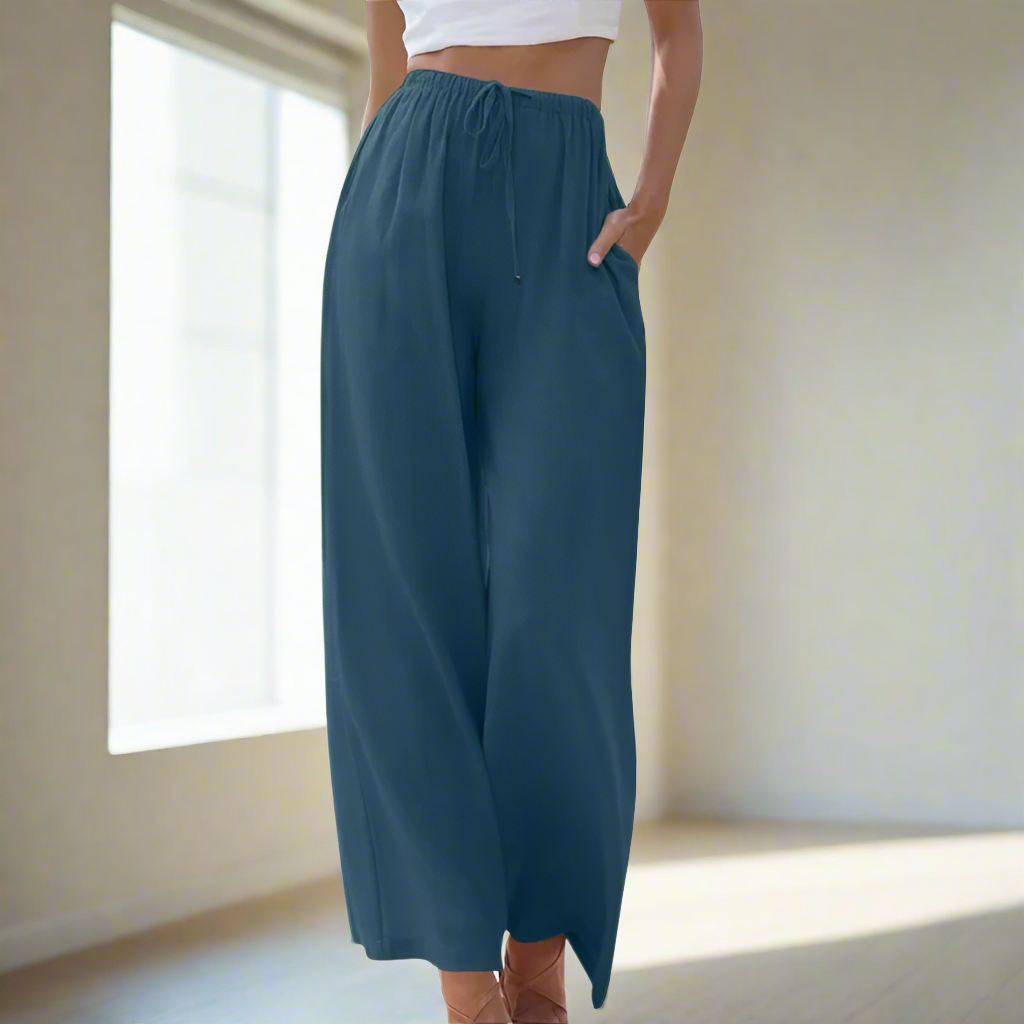 Liam | Summer Wide-Leg Trousers