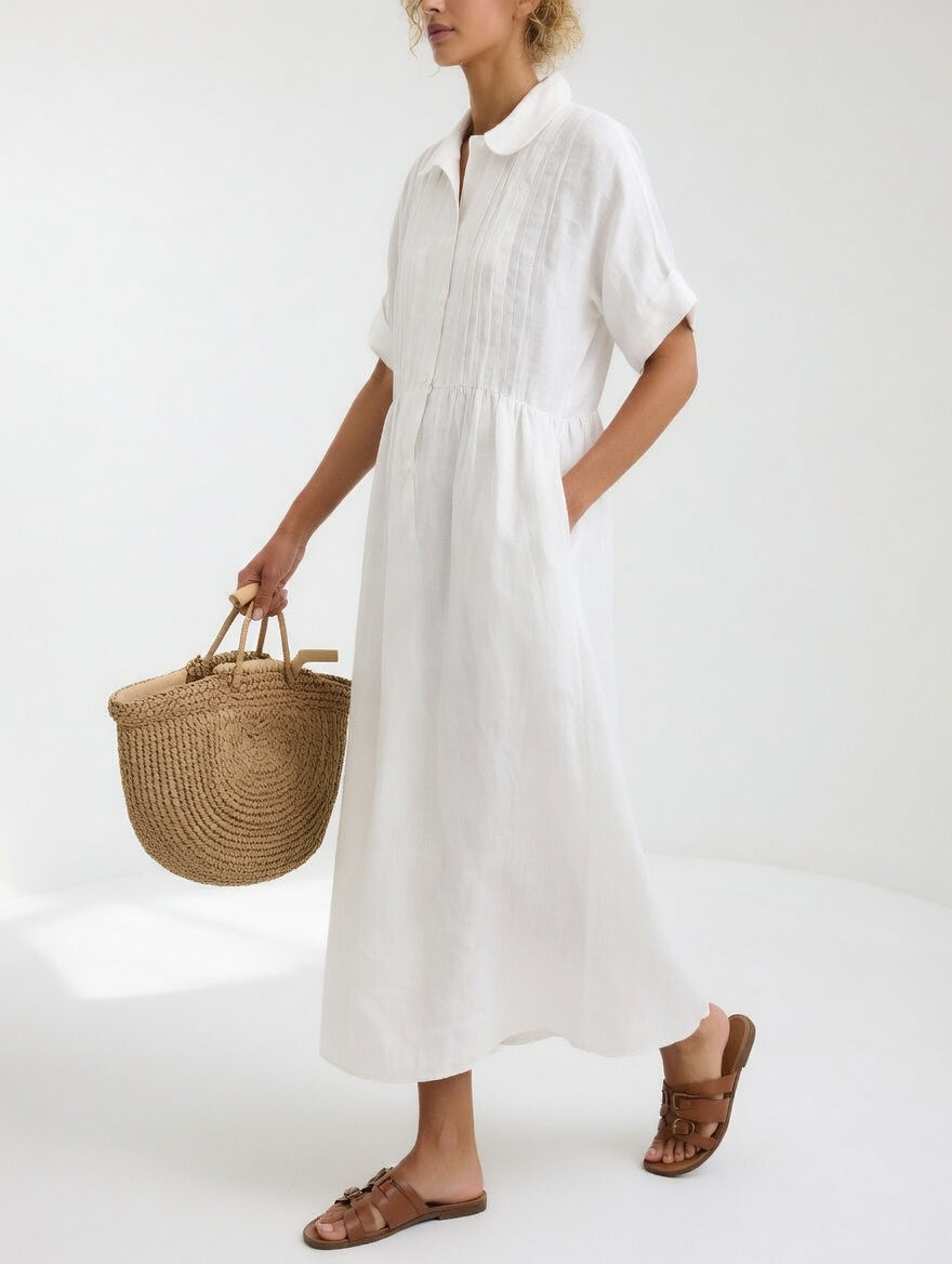 Lysandra - Breezy Summer Shirt Dress