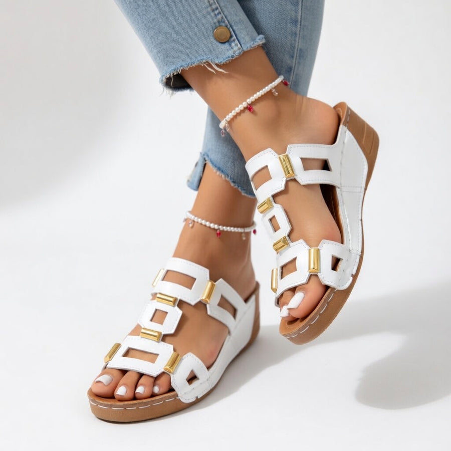 Soléna™ — Stylish and Comfortable Ergonomic Summer Sandals