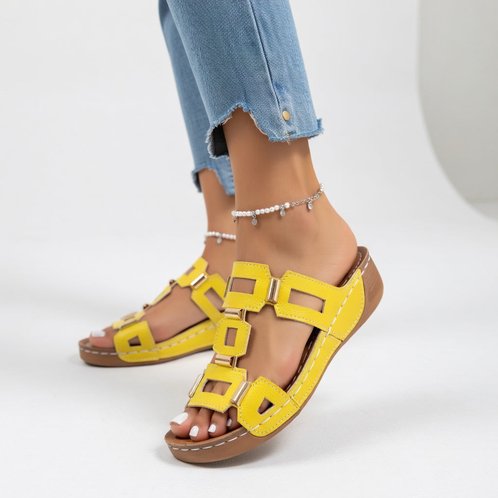 Soléna™ — Stylish and Comfortable Ergonomic Summer Sandals