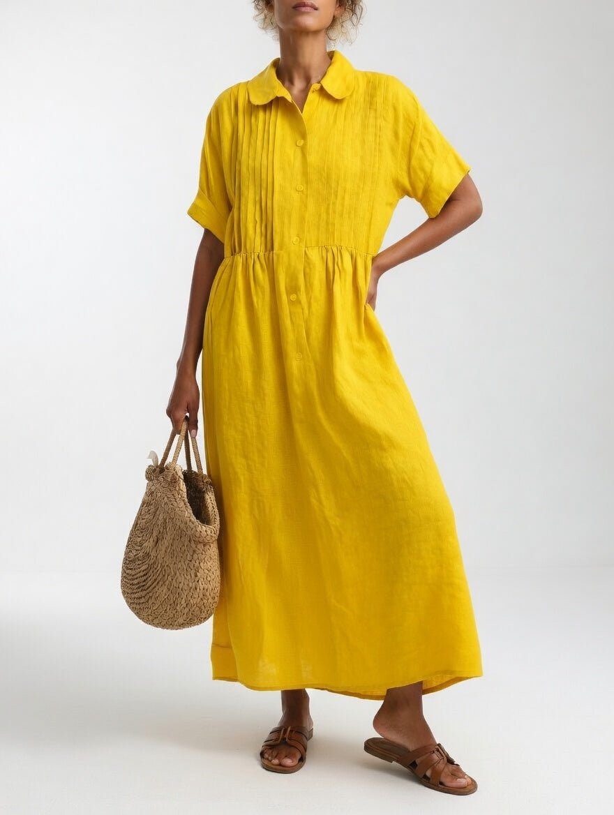 Lysandra - Breezy Summer Shirt Dress