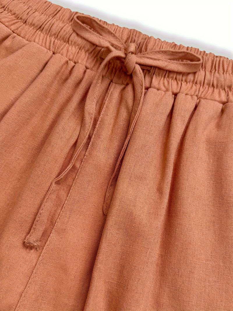 Tina - Easygoing Linen Trousers