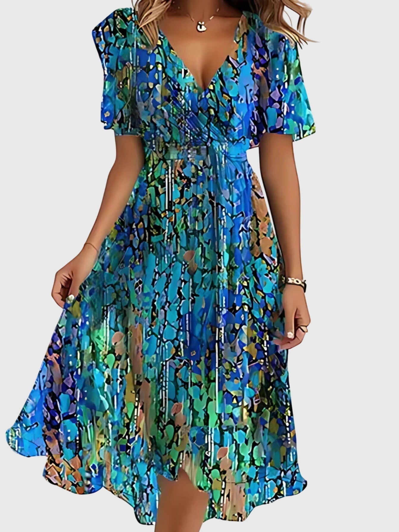 Matilda | Summer Dress with Belly Coverage