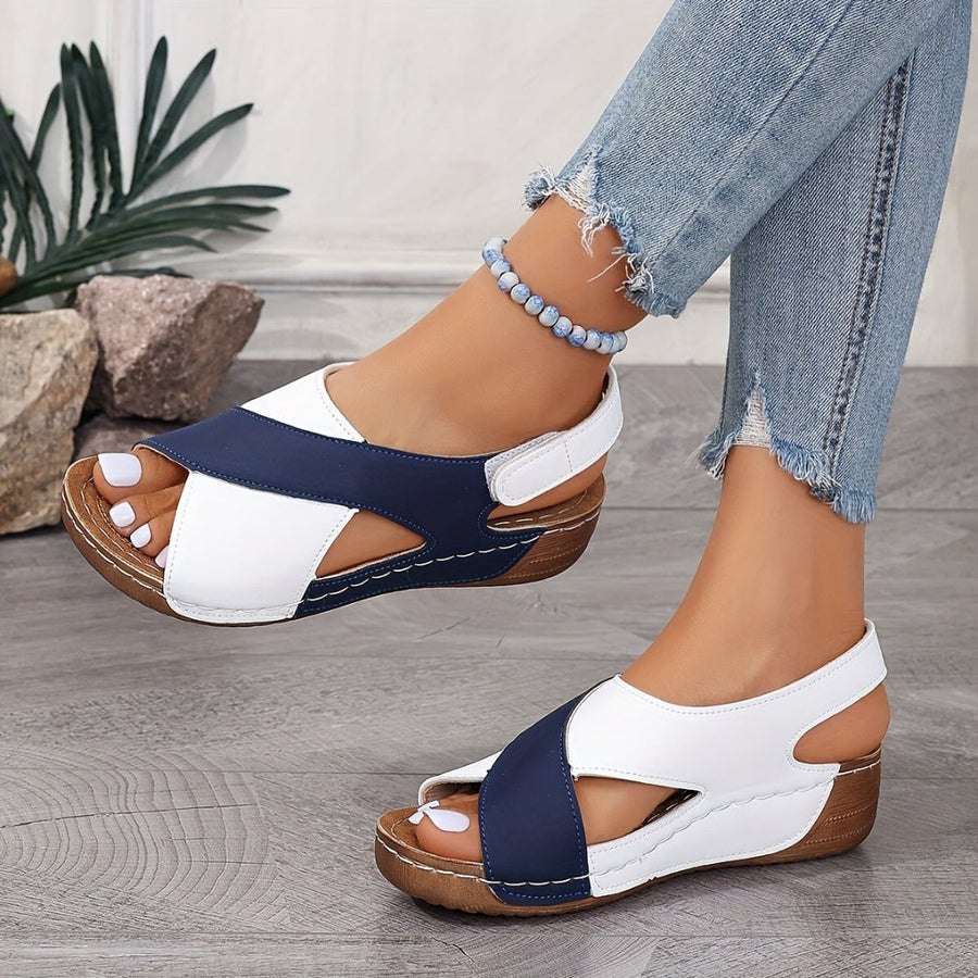 Livia™ — Contemporary Ergonomic Platform Sandals
