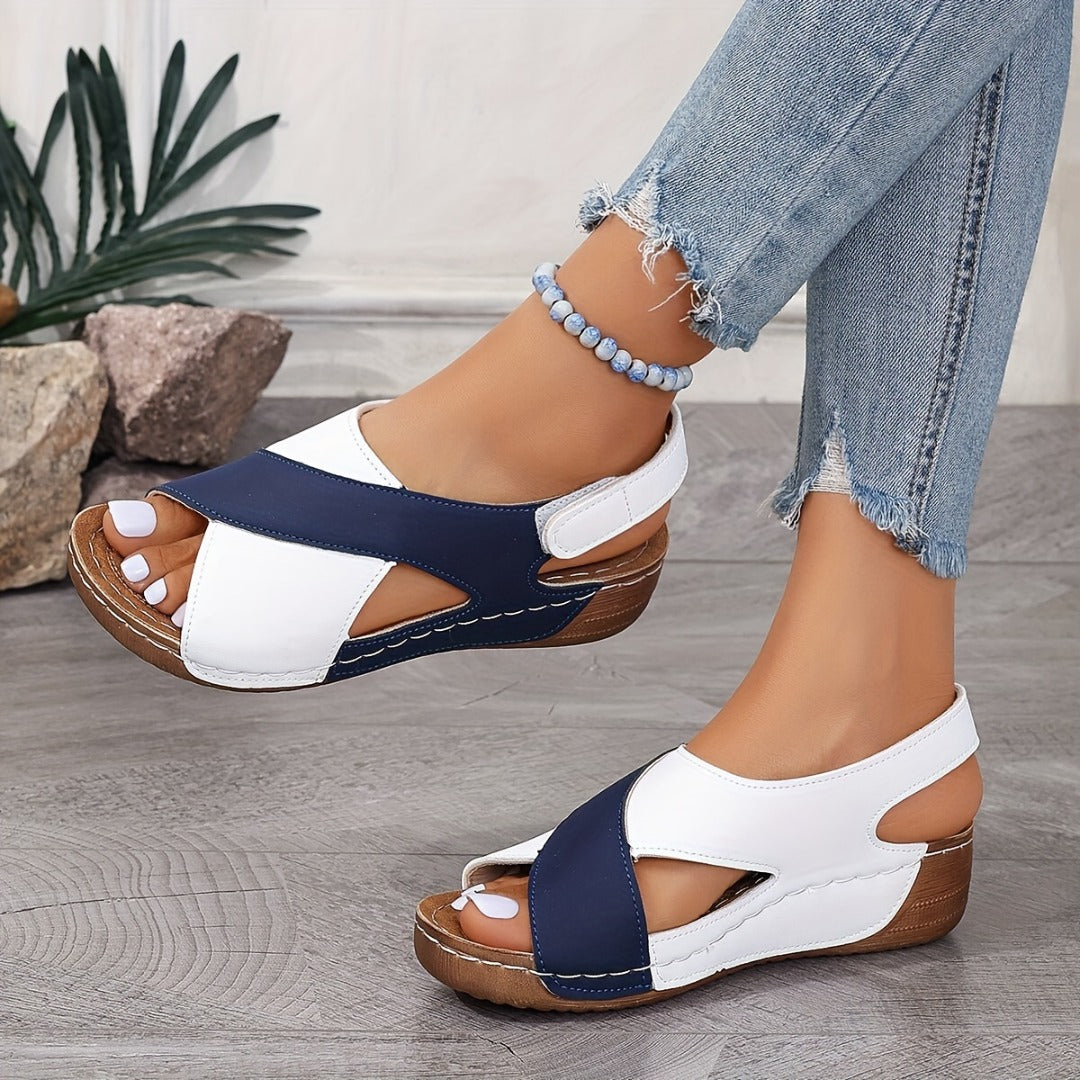 Milena | Women's Cushioned Open-Toe Ultra Comfortable Orthopedic Sandals