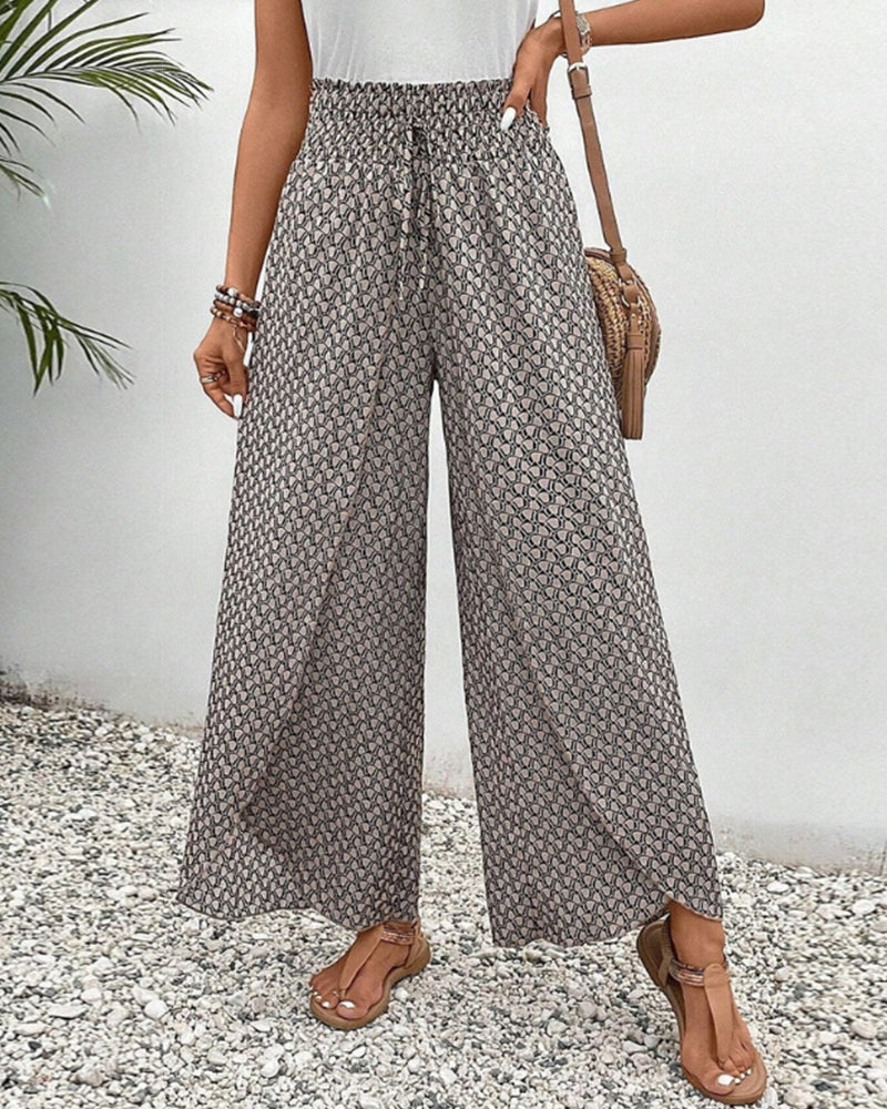 LUNARA™ - Women's Relaxed Fit Wide-Leg Pants