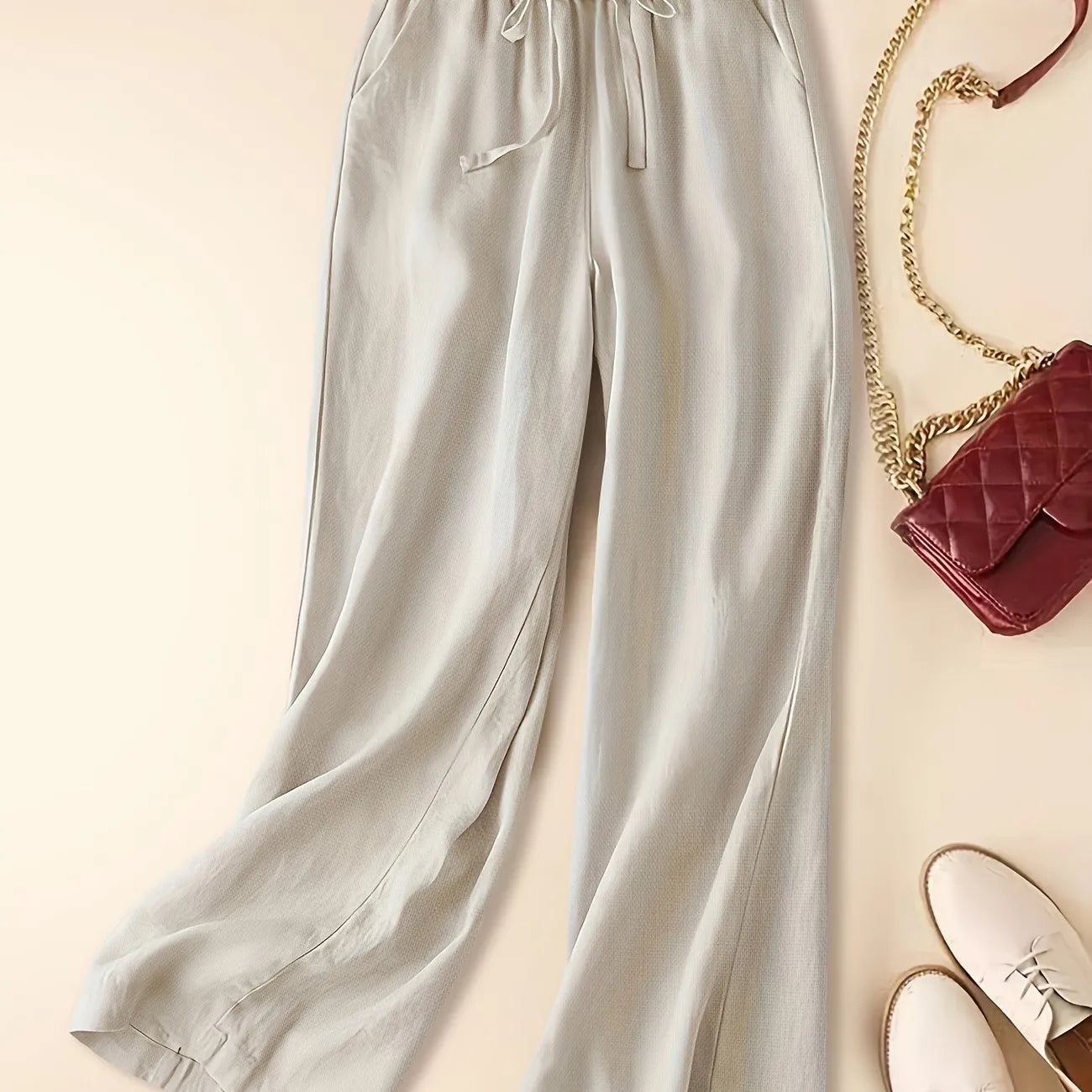 Tina - Easygoing Linen Trousers