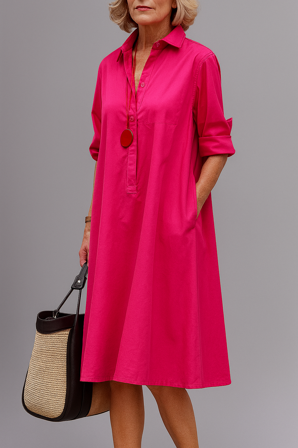 Wilma - Chic Midi Dress
